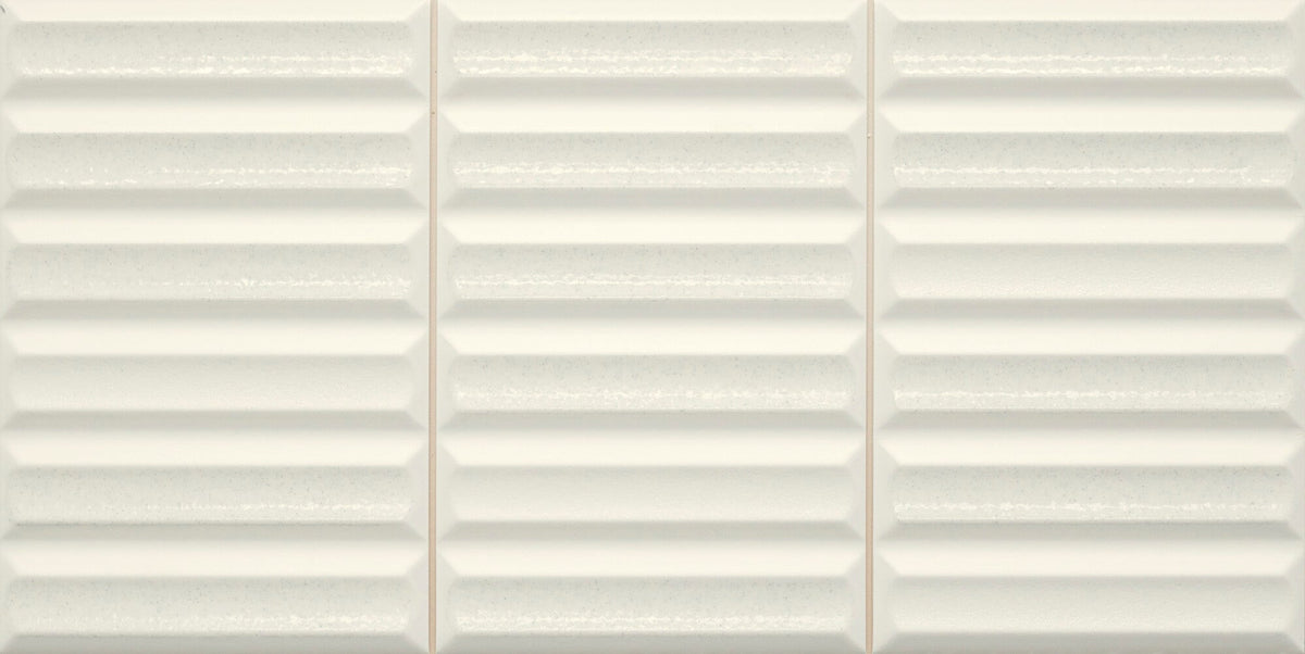 Moves White Matte/Polished 8"x16" Decorative Ceramic Tile