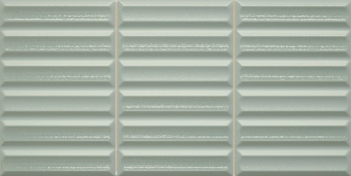 Moves Green Matte/Polished 8"x16" Decorative Ceramic Tile