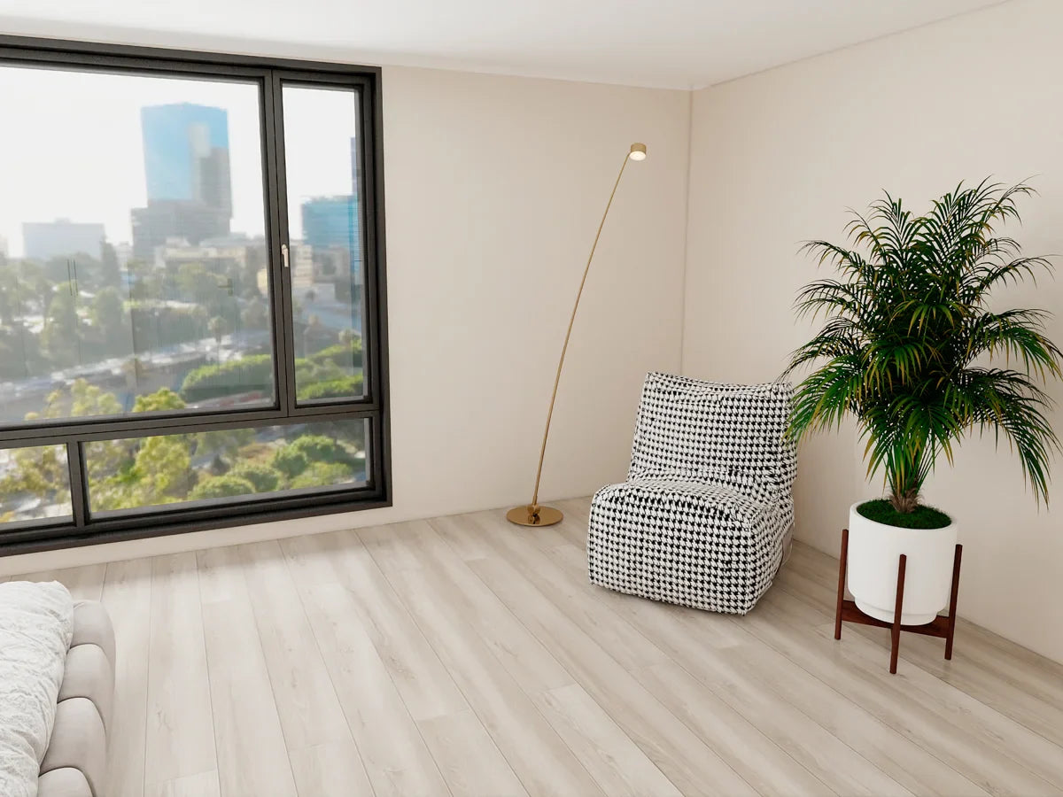 Floor Tek Aqua Coconut 9.5"x86"x10mm Laminate Flooring