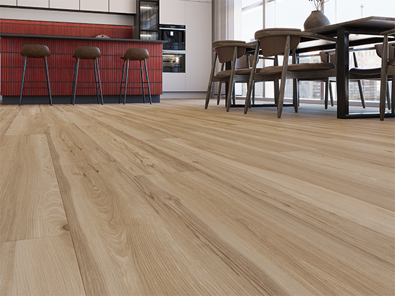 Good Fellow Arctik Maple 6"x48" Luxury Vinyl Flooring