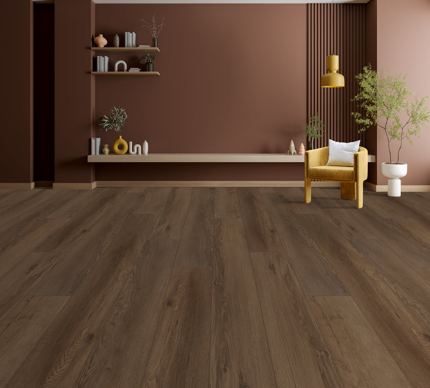 Biyork Hydrogen-8 Brume Air 9"x72"x8mm Vinyl Flooring