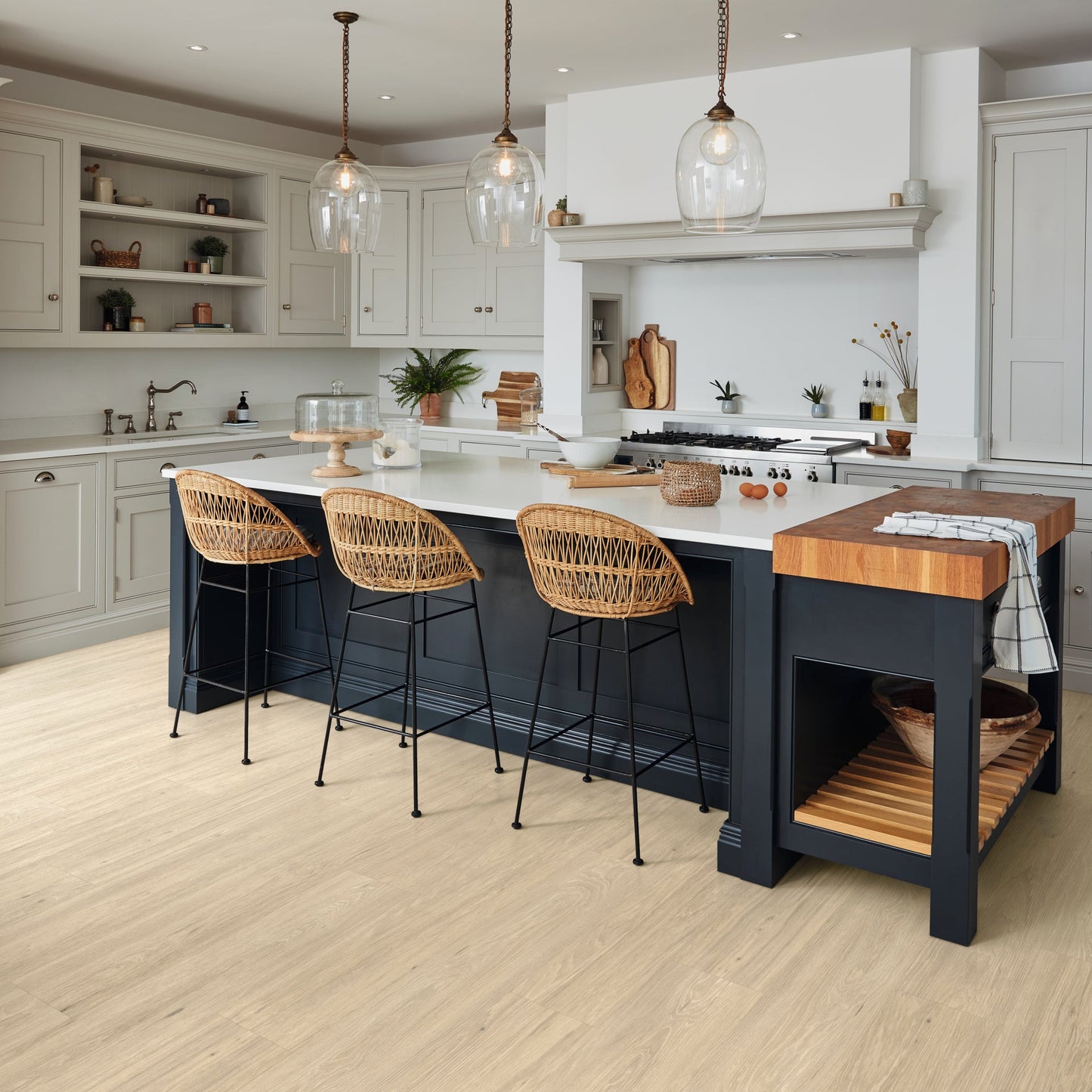 Karndean Korlok Canyon Hickory 9"x56" Luxury Vinyl Flooring