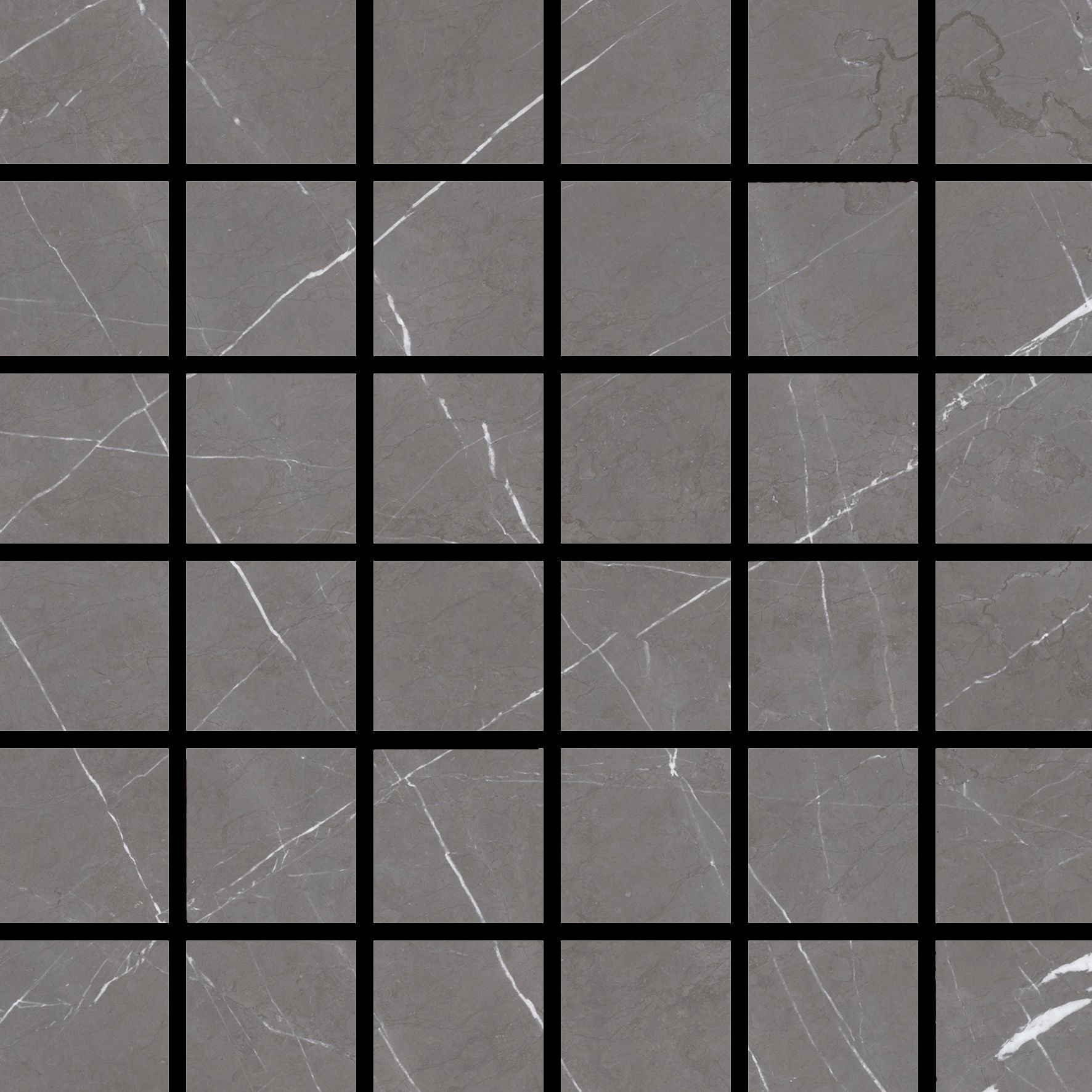 Cave Grafite Mosaic 2x2 Matte Finish Porcelain Tile