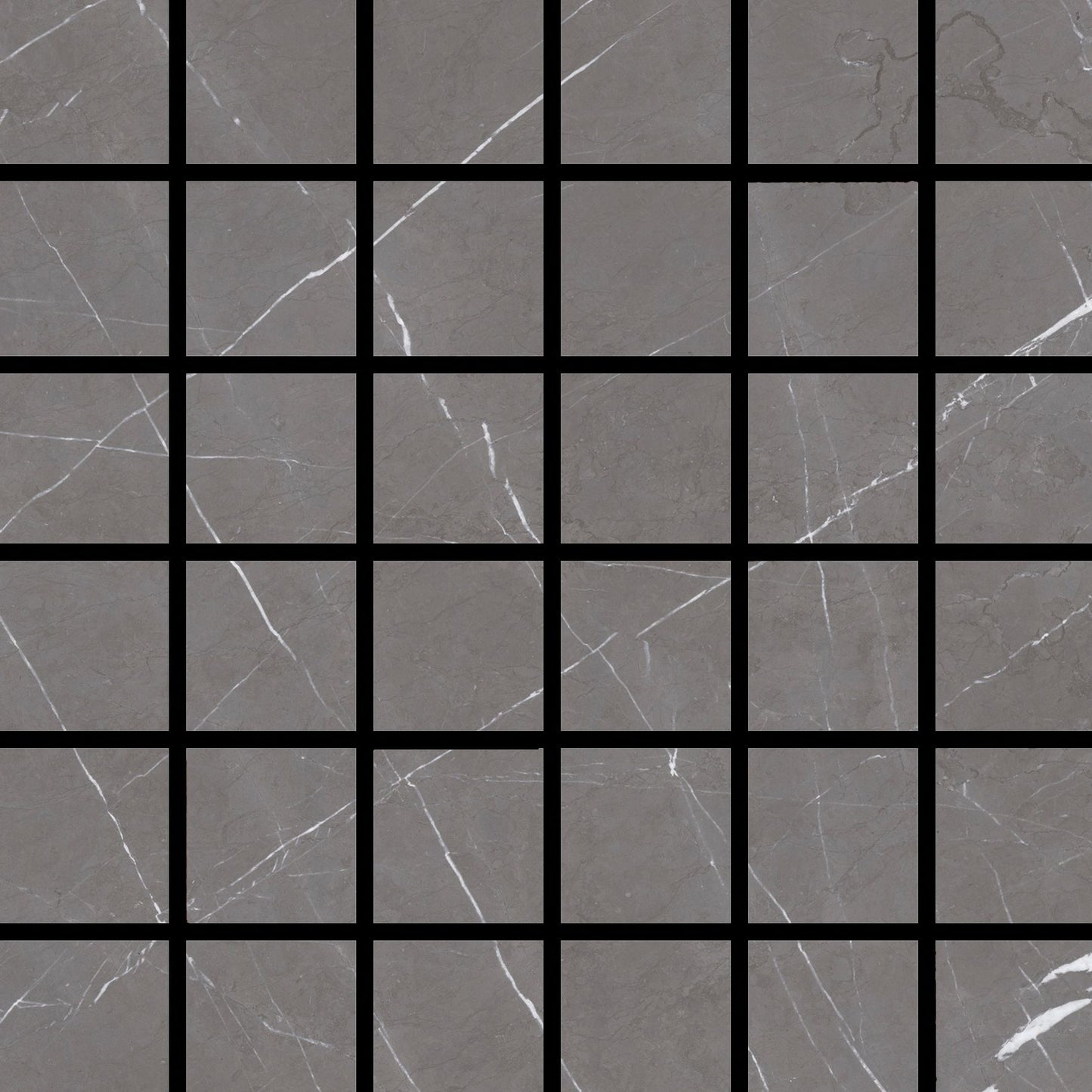 Cave Grafite Mosaic 2x2 Matte Finish Porcelain Tile