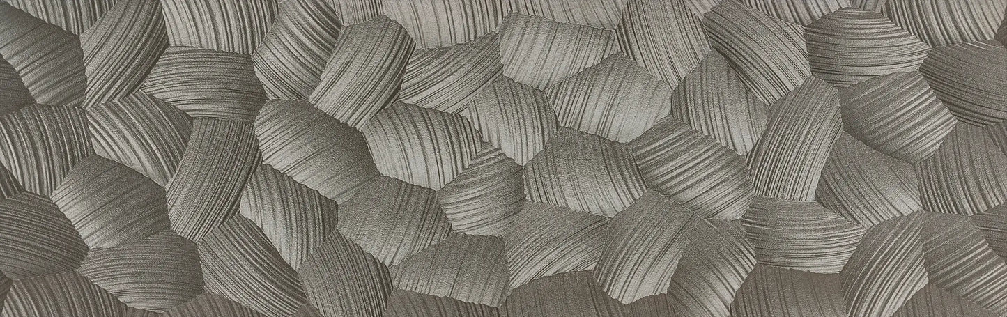 Circle Acero 12x40 Matte Ceramic Decorative Wall Tile