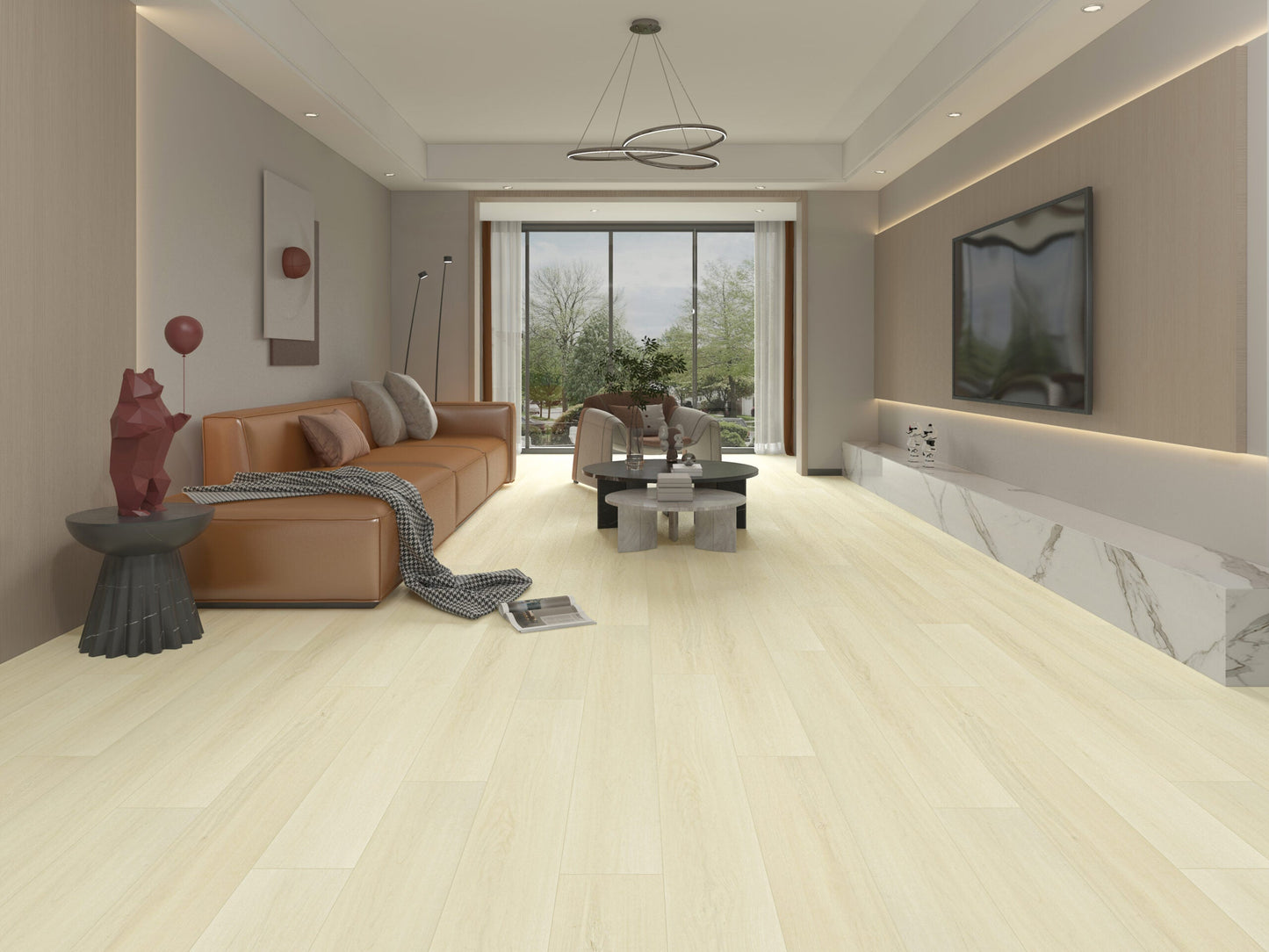 HTBC Maple Essence Dusk 9"x60"x12mm Laminate Flooring