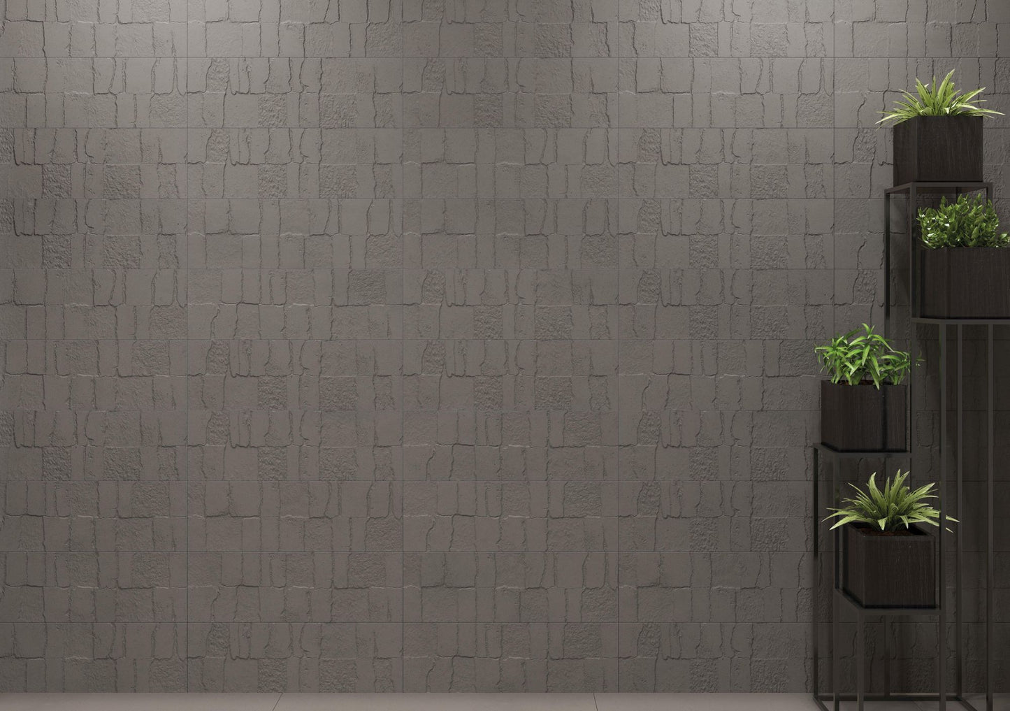 Edra Graphite 6x20 Matte Finish Porcelain Brick Tile