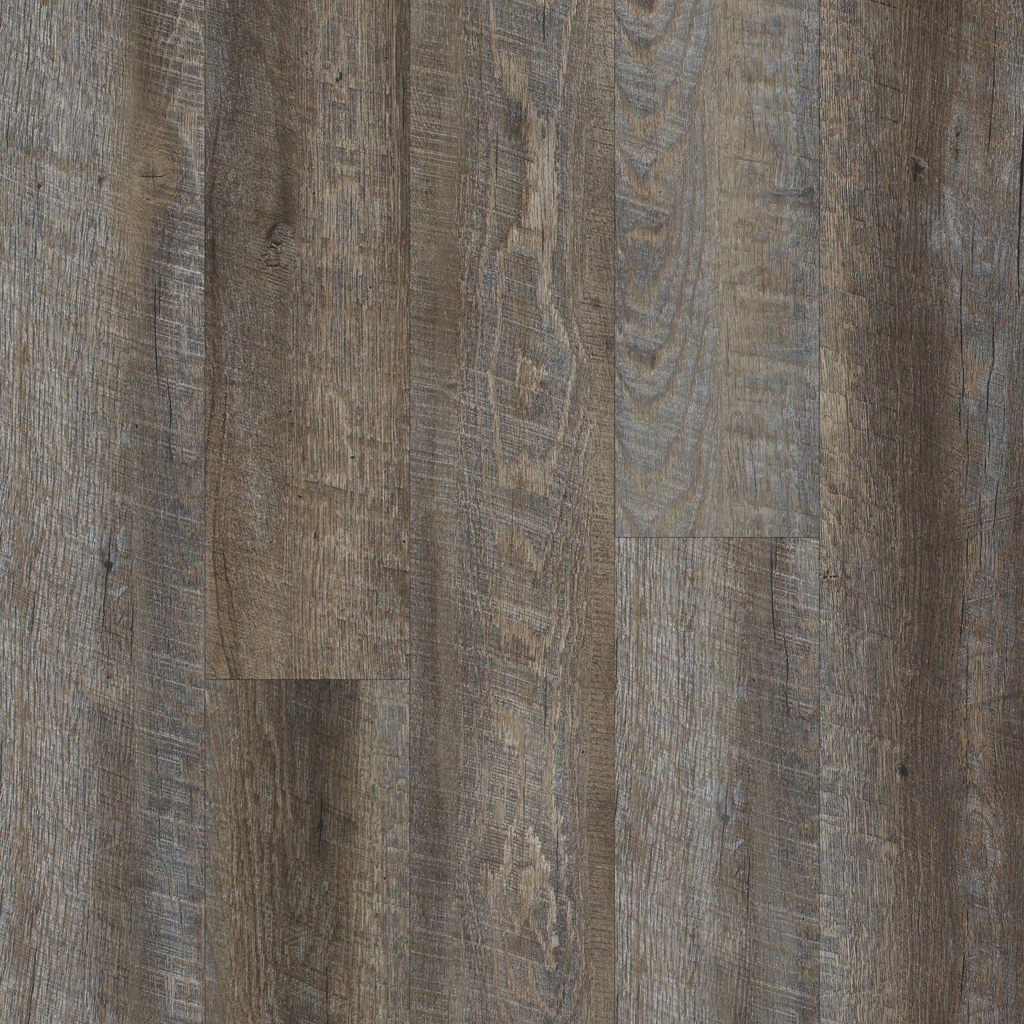 EnduraStride Series Ridge Runner Grey 2mm Vinyl Flooring 7"x48"