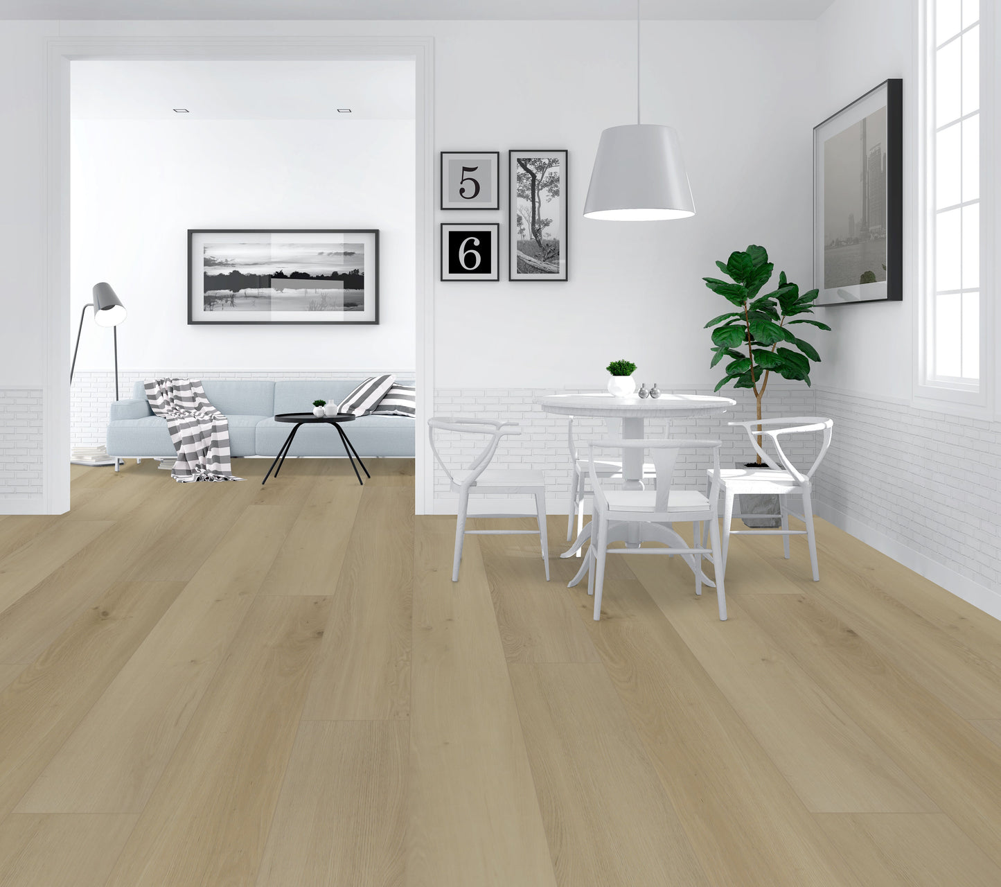 Biyork Hydrogen-8 Ether Essence 9"x72"x8mm Vinyl Flooring