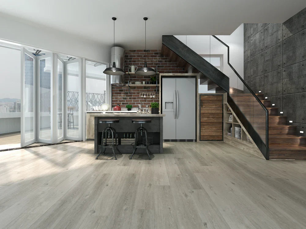 Biyork Hydrogen-5 Everest 7"x48"x5mm Vinyl Flooring