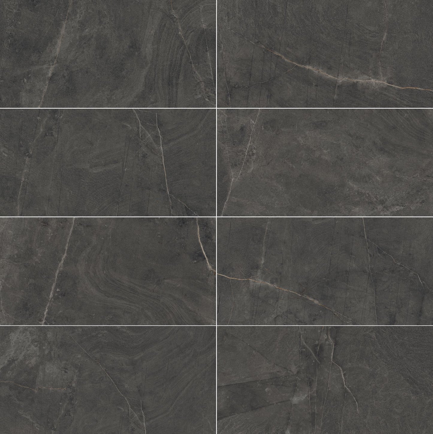 Gardena Nero 16x32 Matte Finish Porcelain Tile