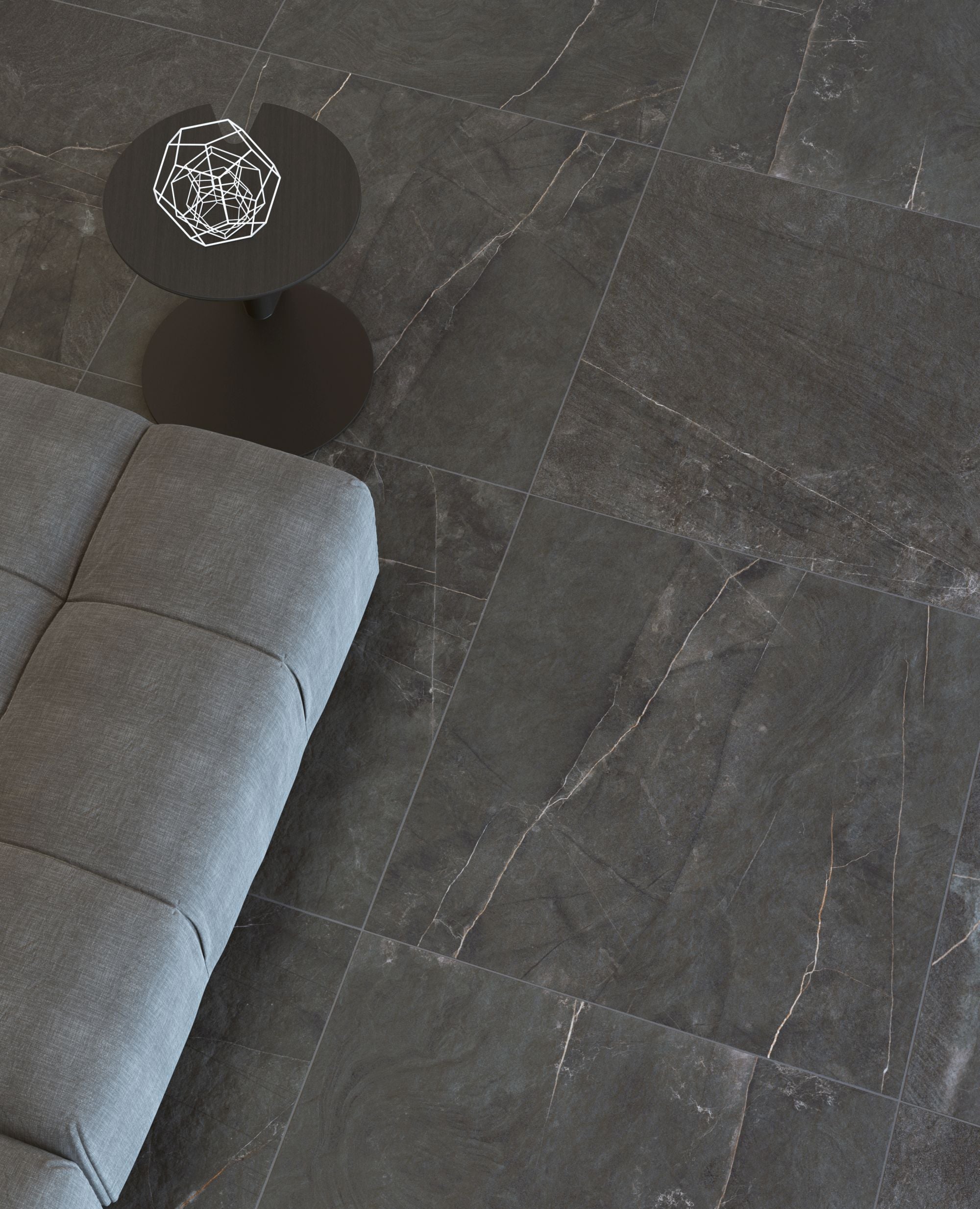 Gardena Nero 16x32 Matte Finish Porcelain Tile