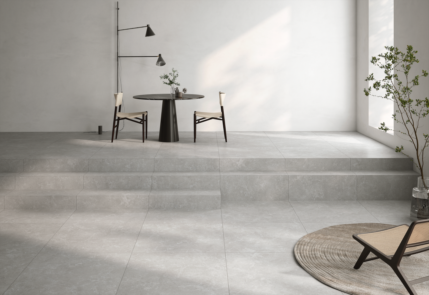 Hauteville Grey 12x24 Matte Finish Porcelain Tile