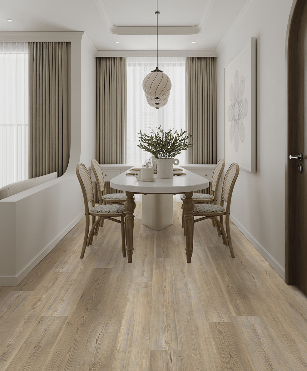 Homecoming Ridge Pine 10mm Laminate Flooring 7”x47”