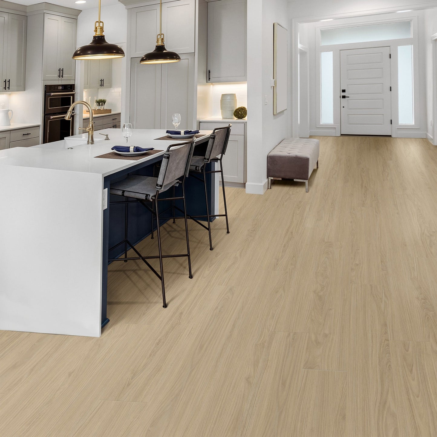 Tarkett NuGen Lacebark Elm 7"x60" Luxury Vinyl Flooring