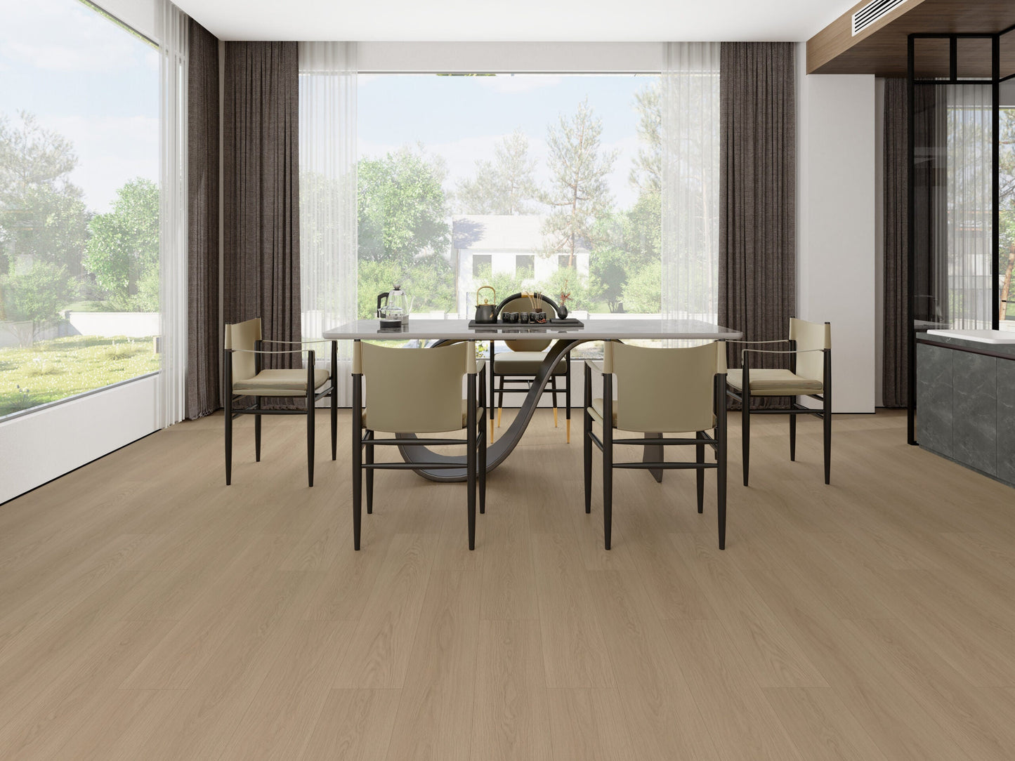 HTBC Resilience+ Linen 7"x60"x12mm Laminate Flooring