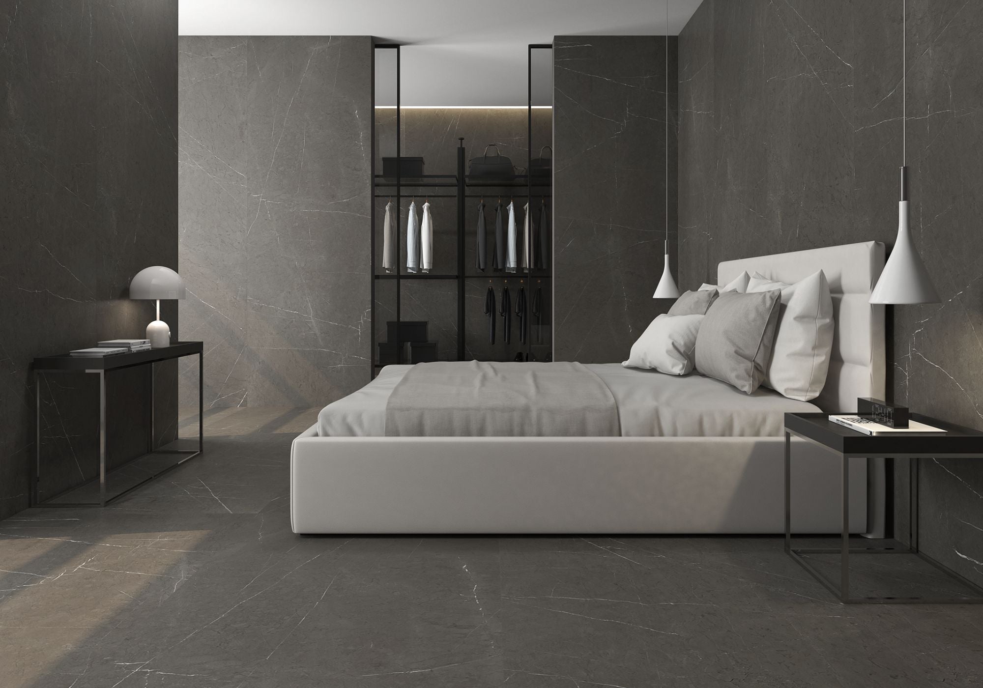 Londra Grey 39x118 Silk Finish Porcelain Slab