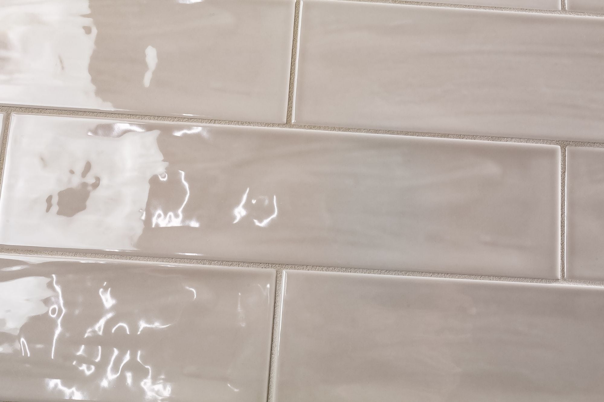 Maiolica Linen 3x12 Polished Finish Subway Tile Backsplash