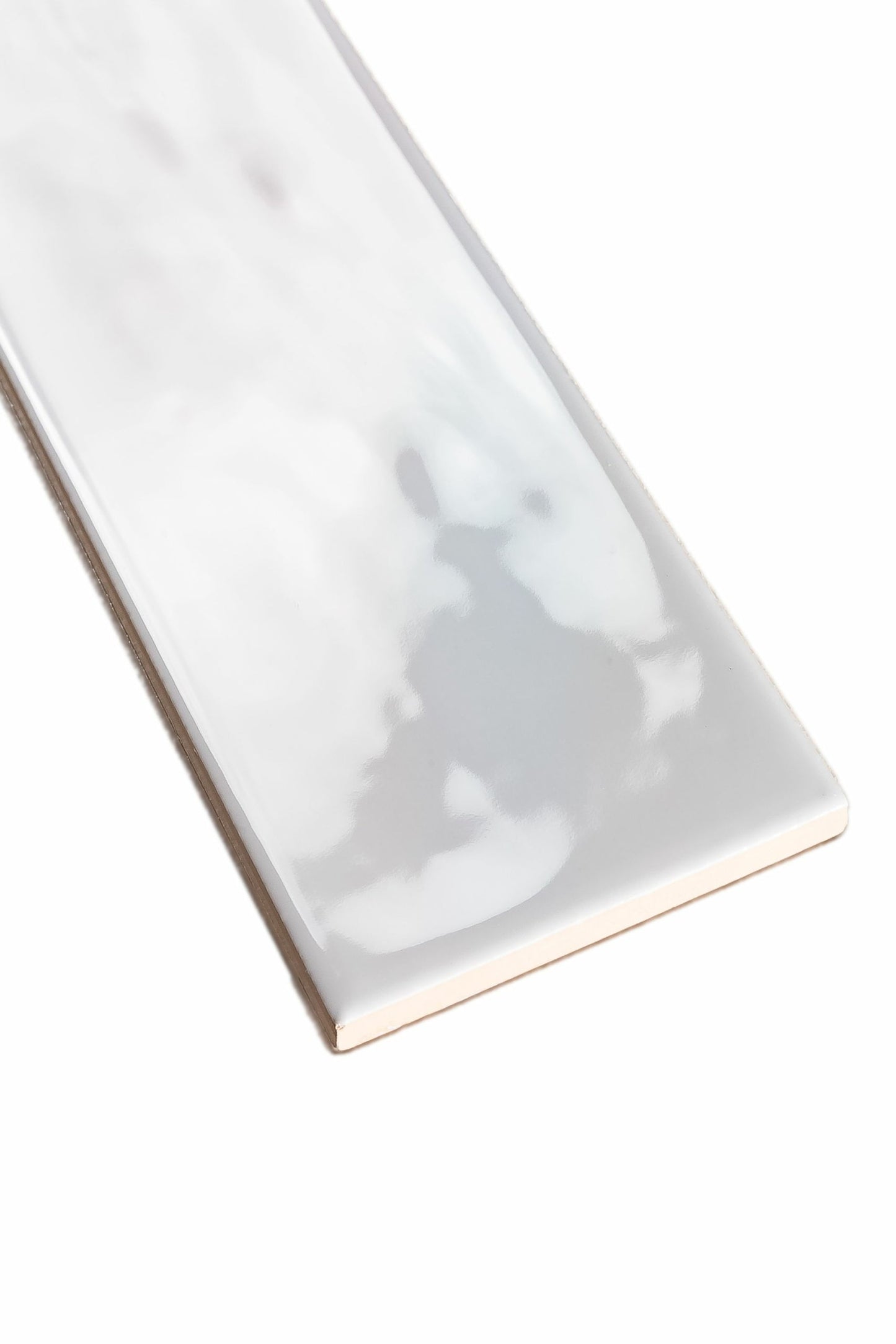 Maiolica White 3x12 Polished Ceramic Subway Tile - Backsplash