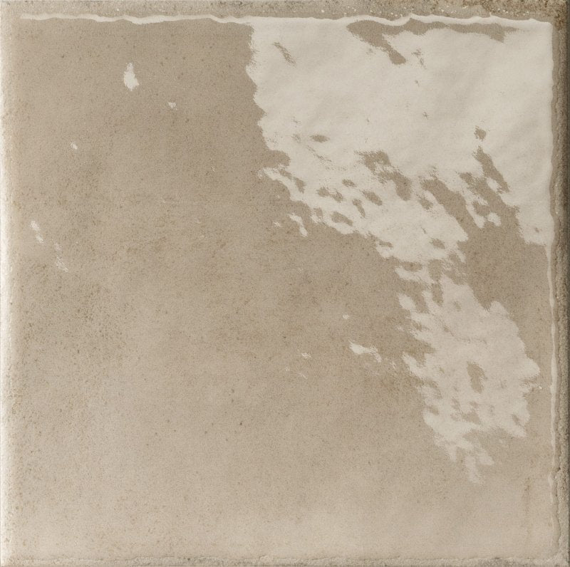 Manufatti Armadillo Glossy 8"x8" Decorative Porcelain Tile