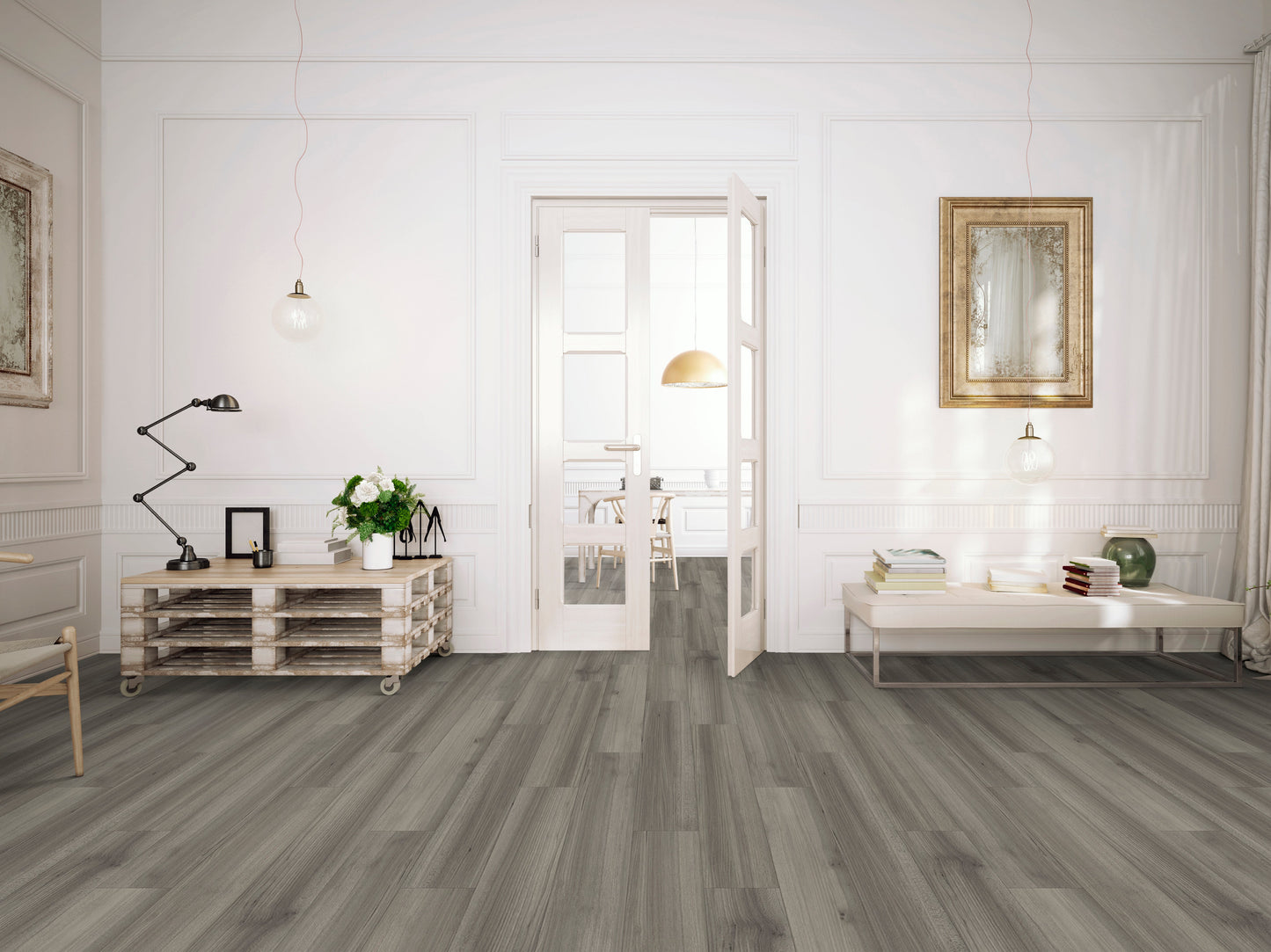 Happy Feet Tokyo 2mm Vinyl Flooring 7"x48"