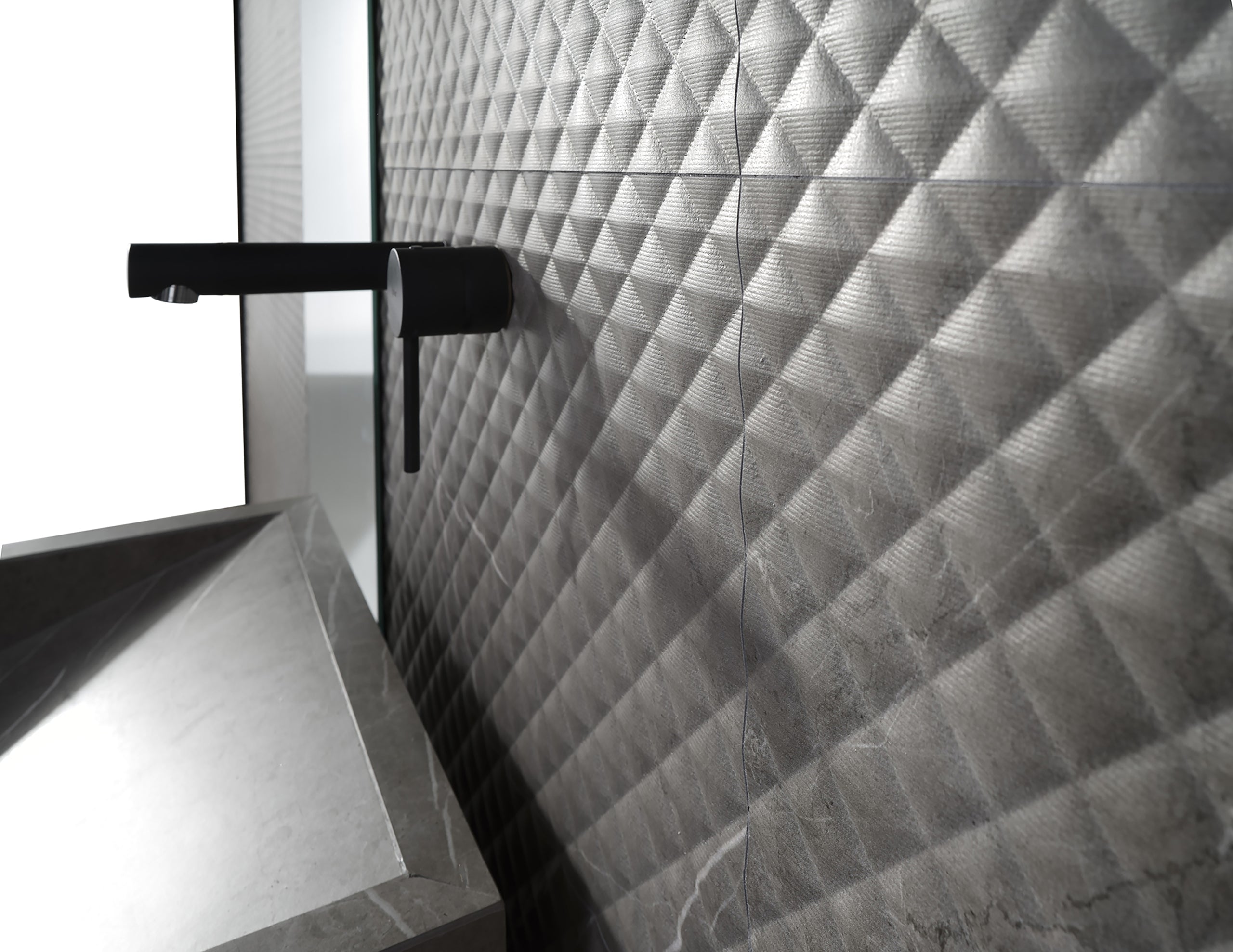 Montana Dark Grey 12x36 Matte Decorative Ceramic Wall Tile