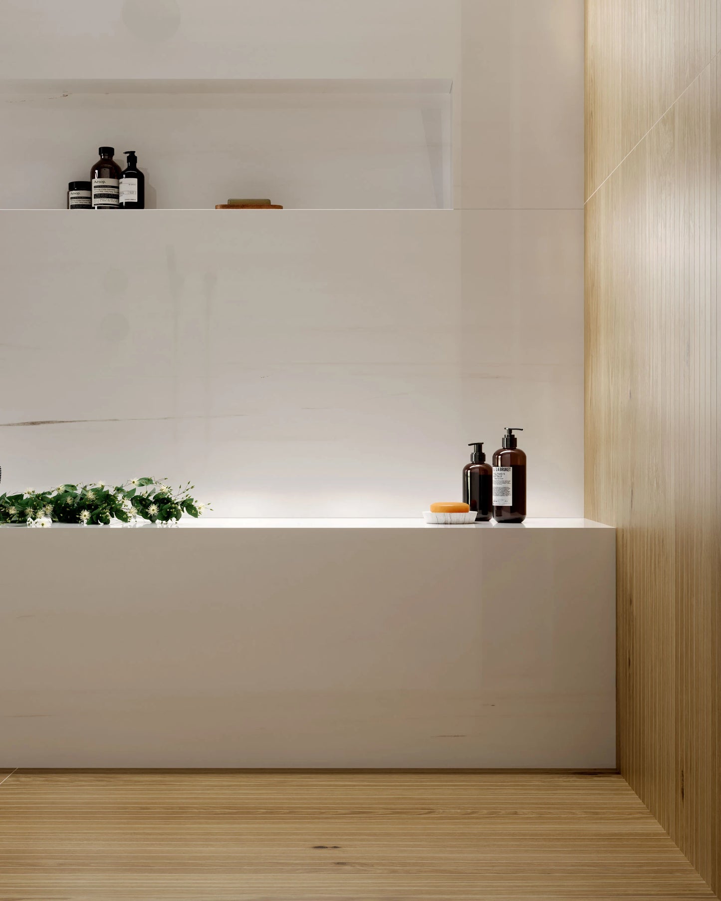 Morven Amber Wood Look 8"x40" Porcelain Tile