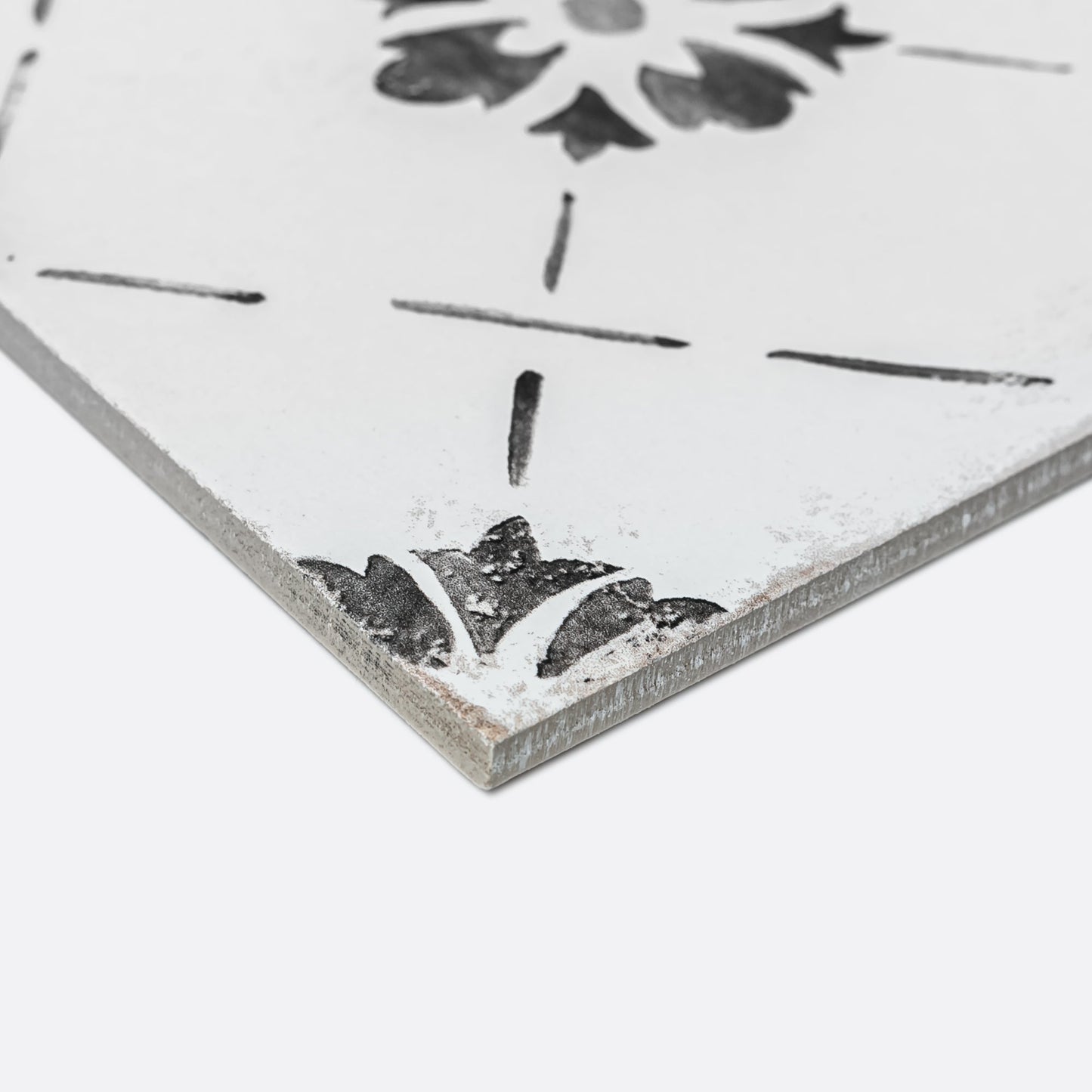 Nocelle Pattern 8x8 Matte Porcelain Decorative Tile