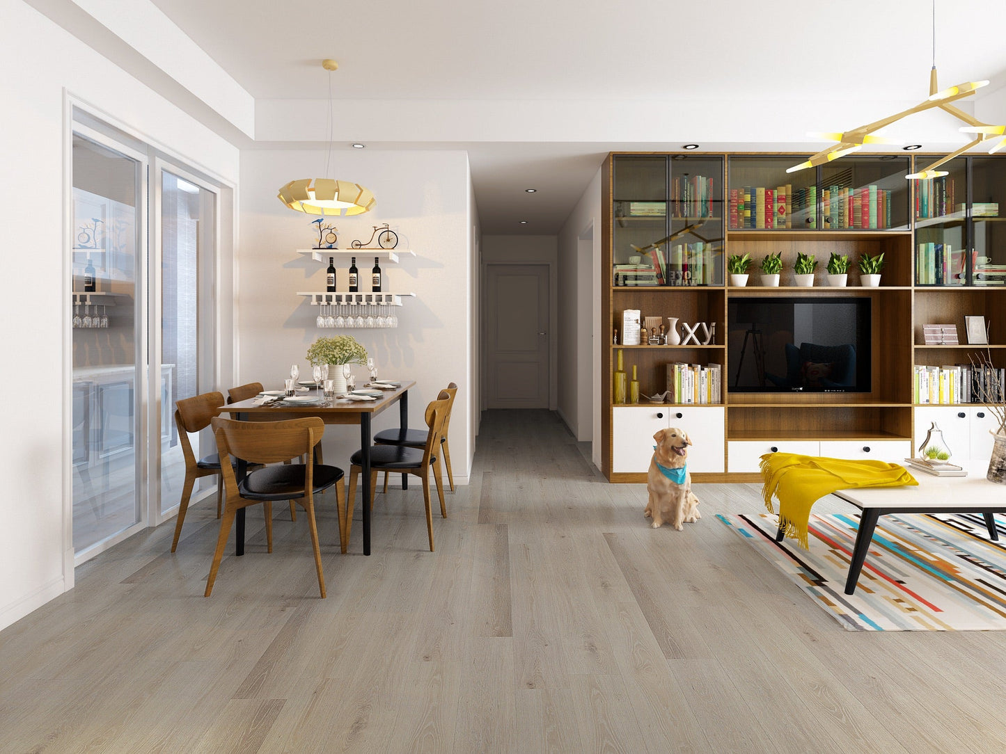 Biyork Hydrogen-6 Nudie 7"x48"x6mm Vinyl Flooring