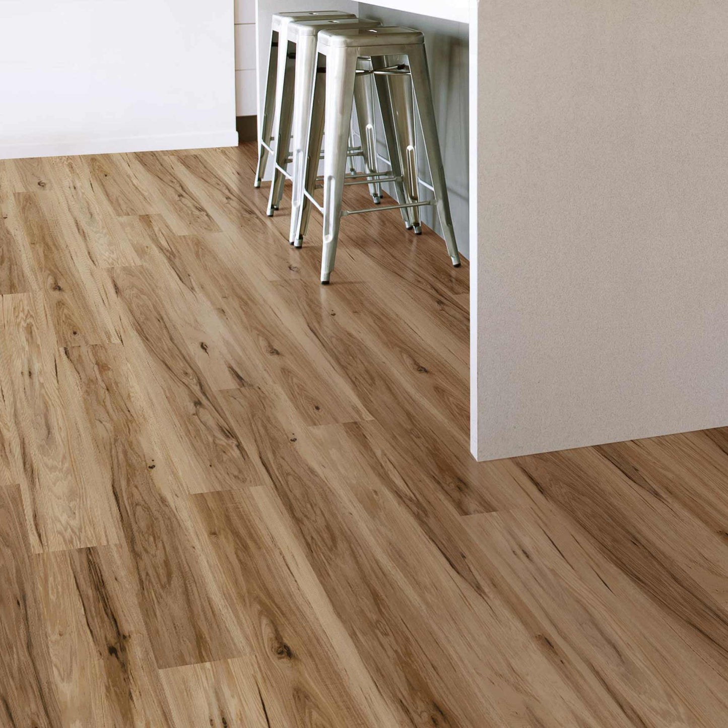 Tarkett NuGen Pecan Flame 7"x48" Luxury Vinyl Flooring
