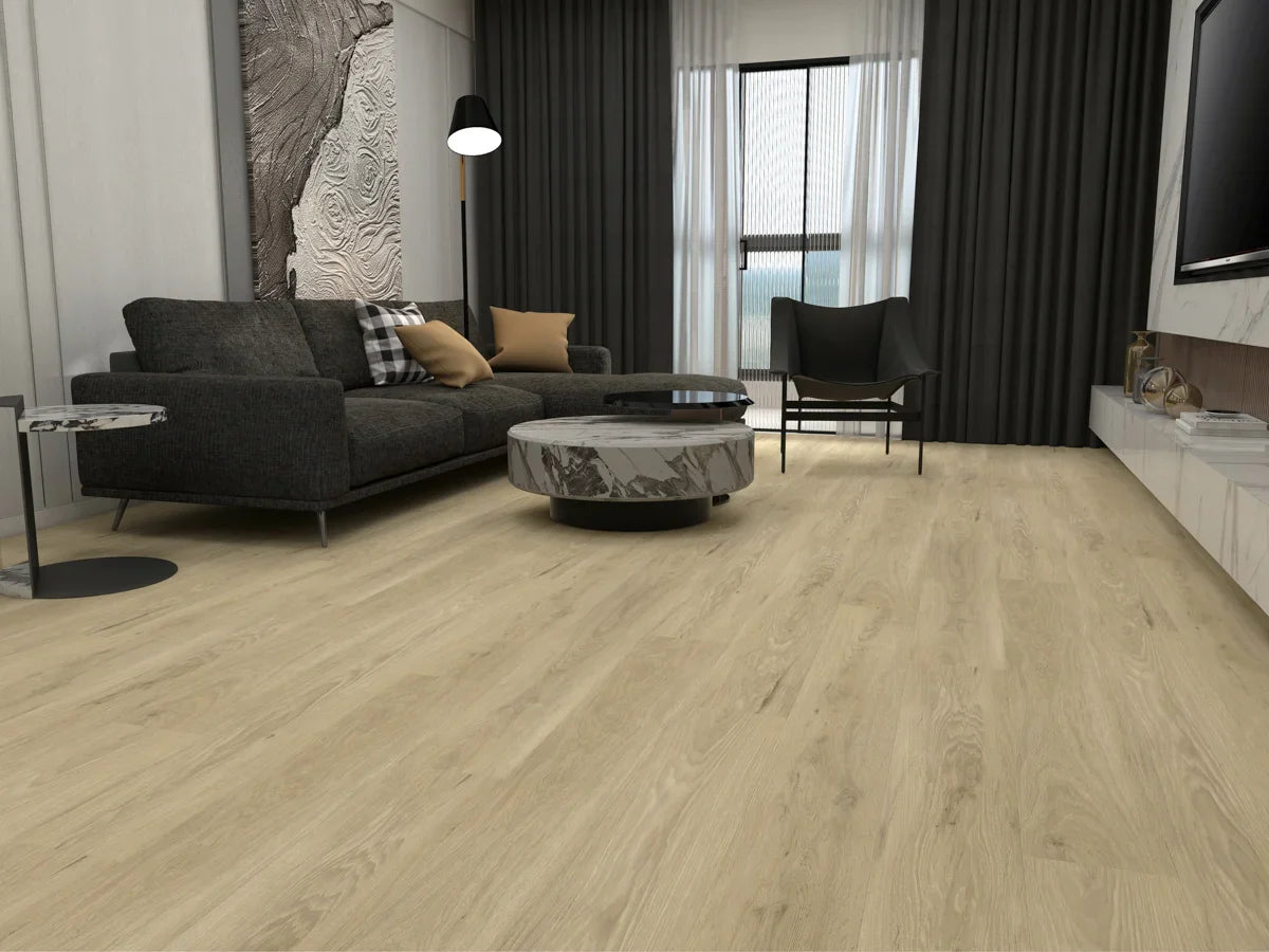 Floor Tek Pro-Line Arctic 9"x60" SPC Vinyl Flooring