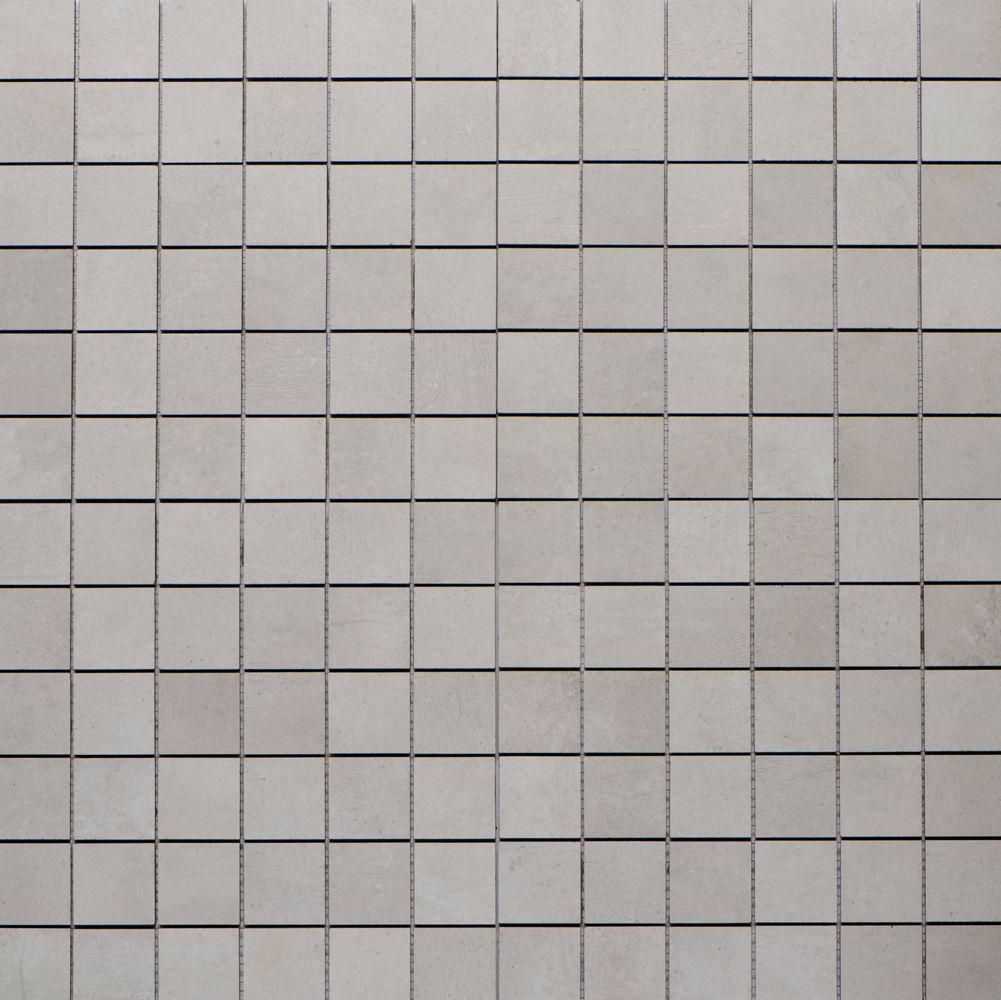 Proton Blanco Mosaic 2x2 Matte Porcelain Concrete Tile
