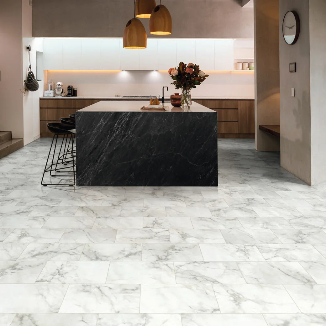 Karndean Rigid Core River Marble 12"x18" Luxury Vinyl Flooring