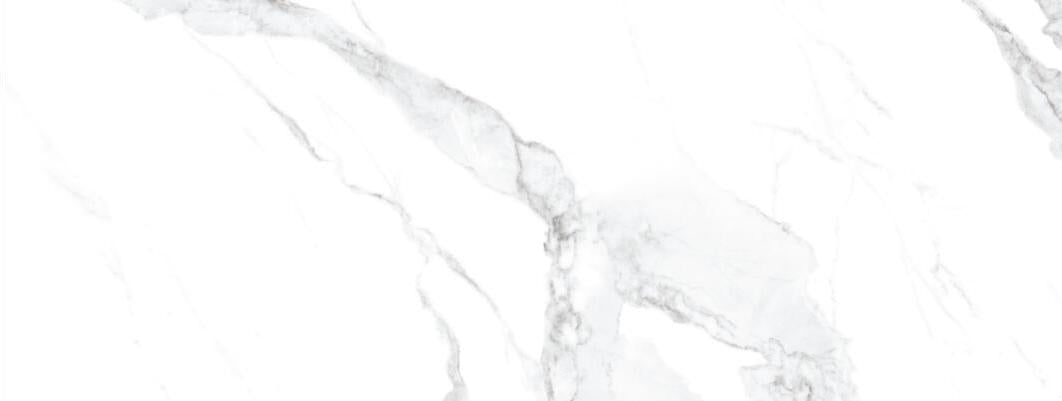 Roma Carrara 12x32 Matte Finish Marble Look Porcelain Tile