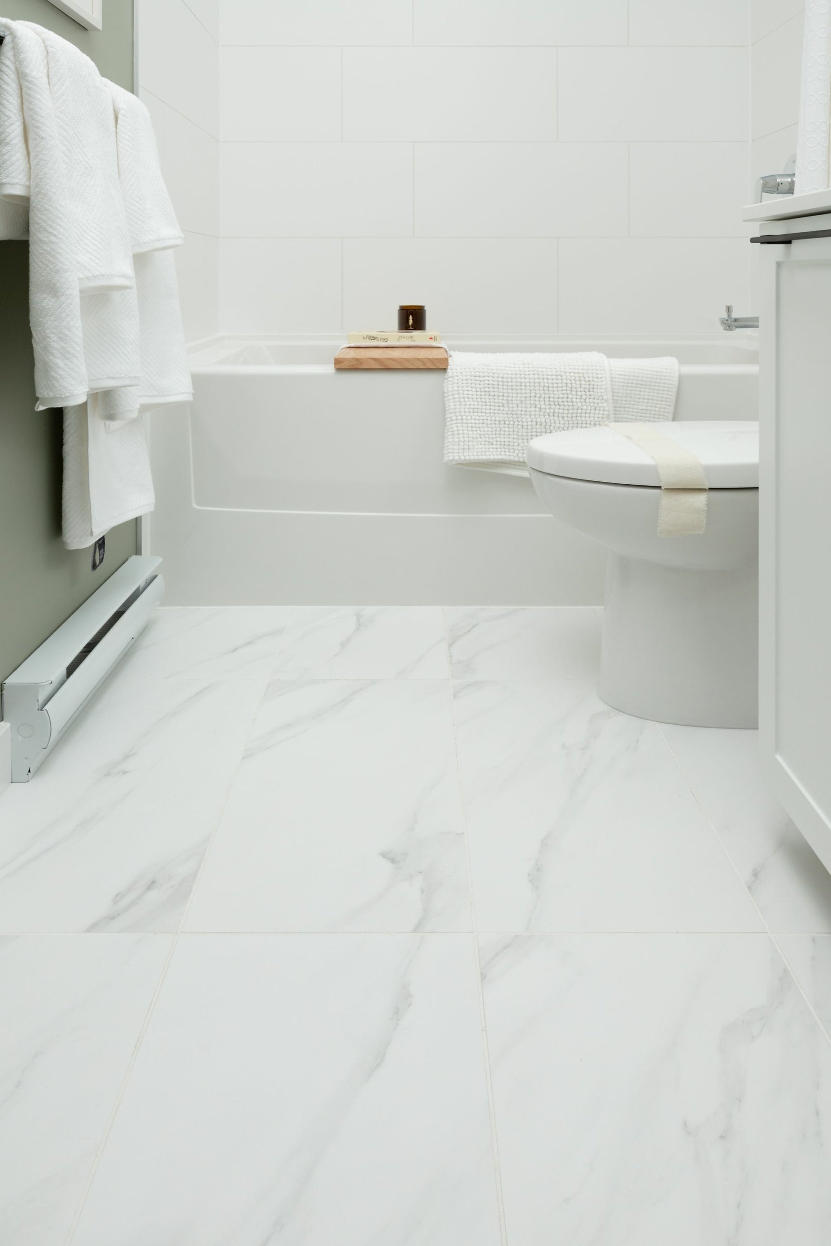 Royal Calacatta 12x24 Polished Marble Look Porcelain Tile