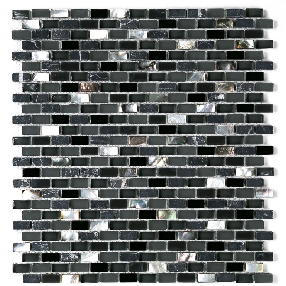 Shell Glass Lava Backsplash Tile