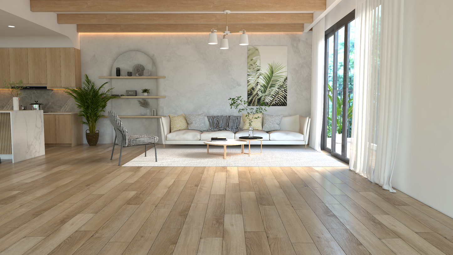 Infinity Floor Cedar 7mm SPC LVP Flooring 9"x60"