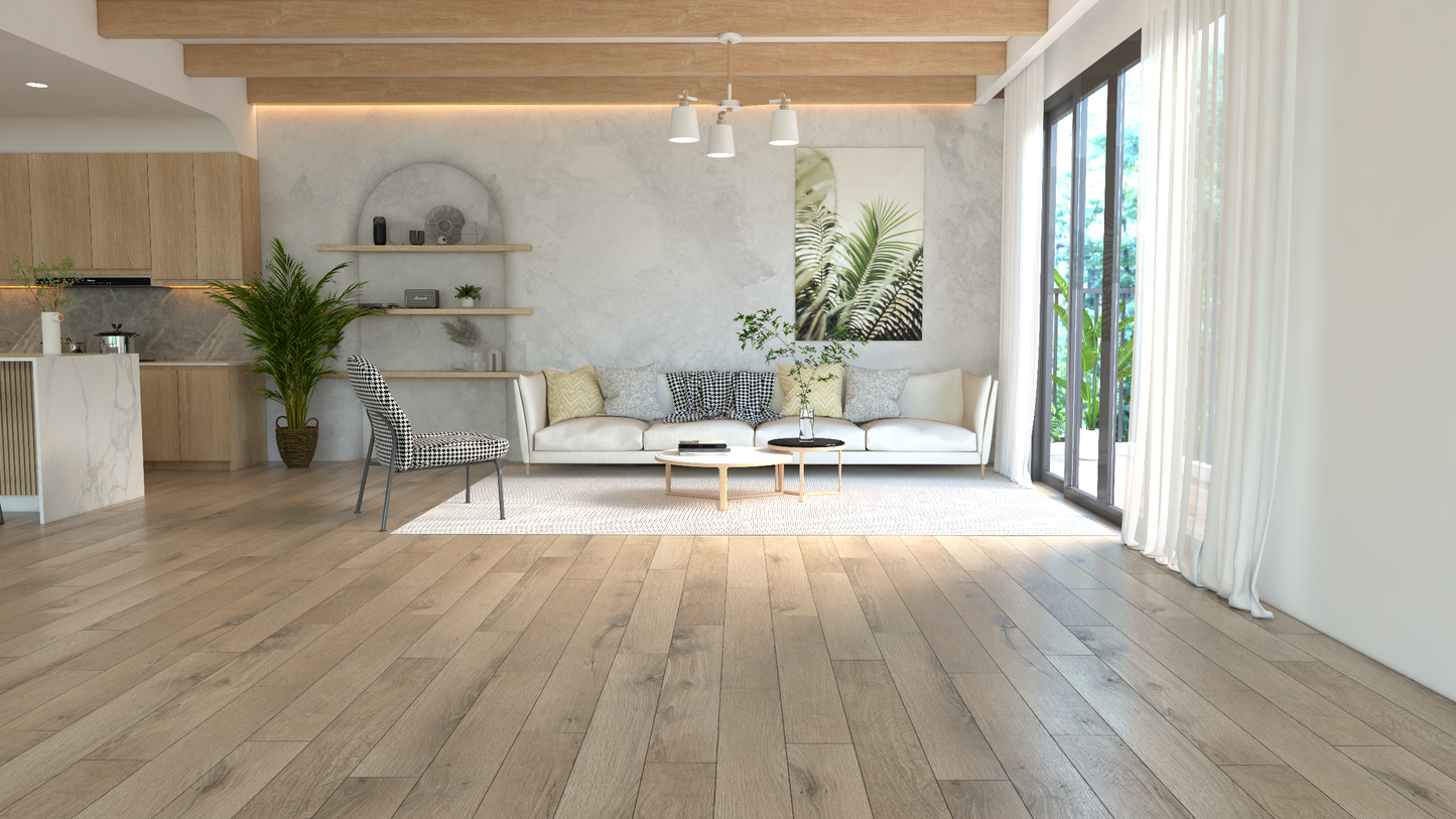Infinity Floor Tawny 7mm SPC LVP Flooring 9"x60"