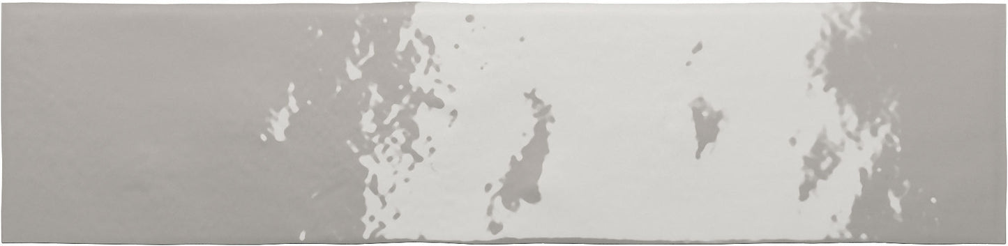 Pura Tortora 2"x10" Polished Finish Subway Porcelain Tile