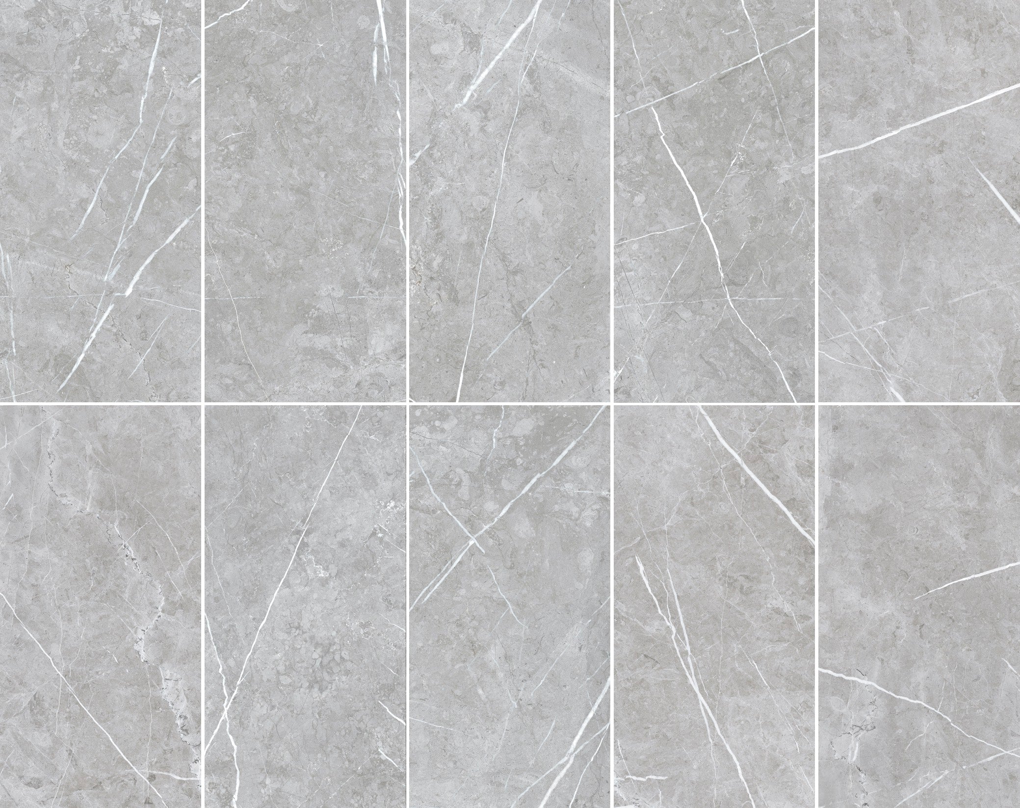 Theater Pearl 12x24 Matte Marble Effect Porcelain Tile