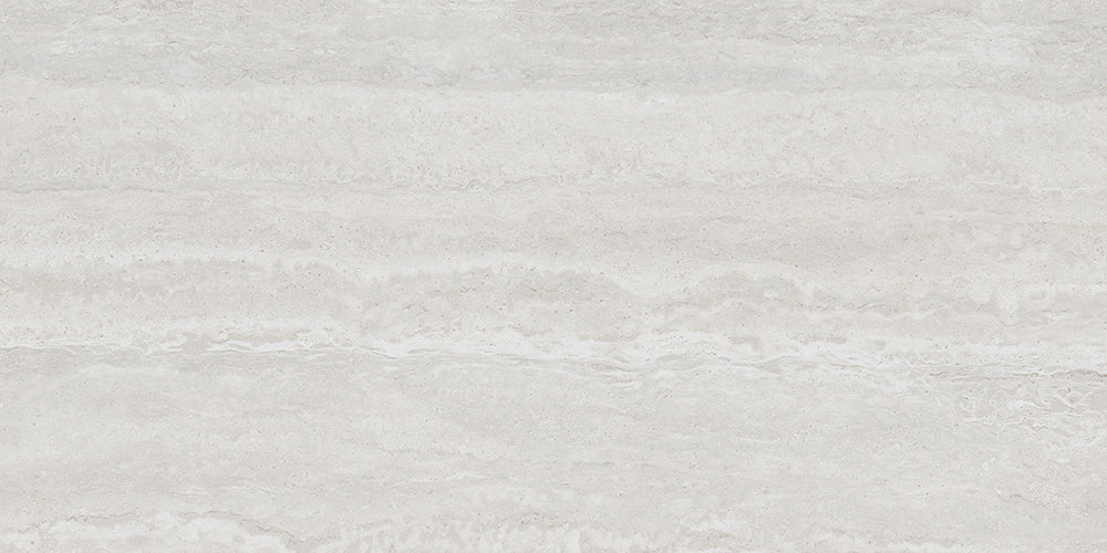 Traverland Silver Grey 12x24 Matte Porcelain Travertine Tile