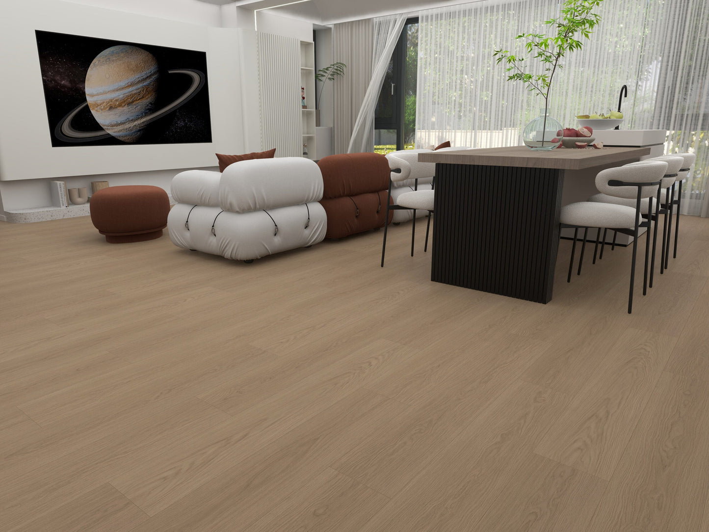 HTBC Resilience+ Vanilla 7"x60"x12mm Laminate Flooring