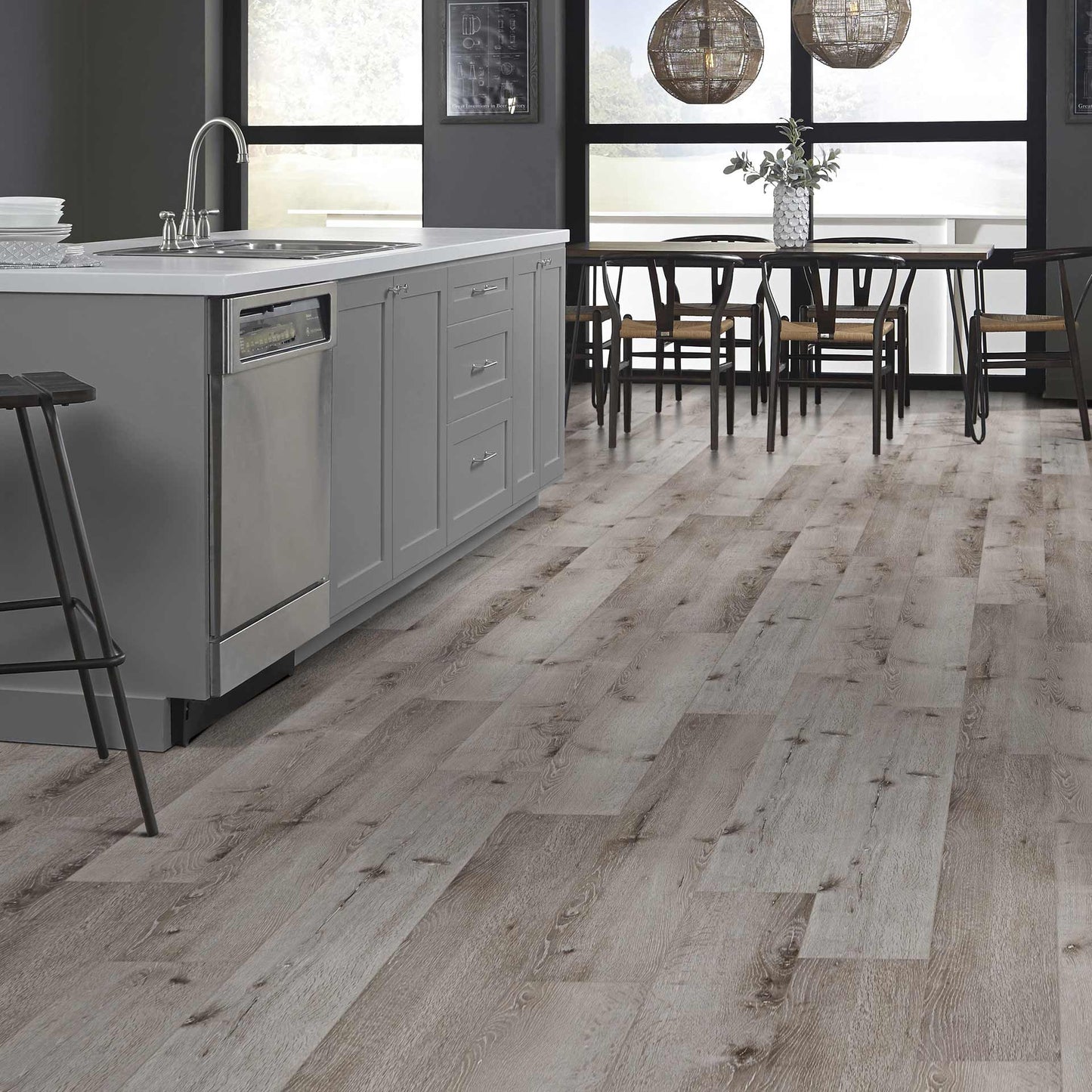 Tarkett ProGen West Oak Drift 7"x60" Luxury Vinyl Flooring