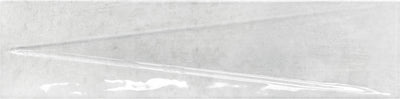 Bari Silver Decor Glossy 2"x10" Subway Ceramic Tile