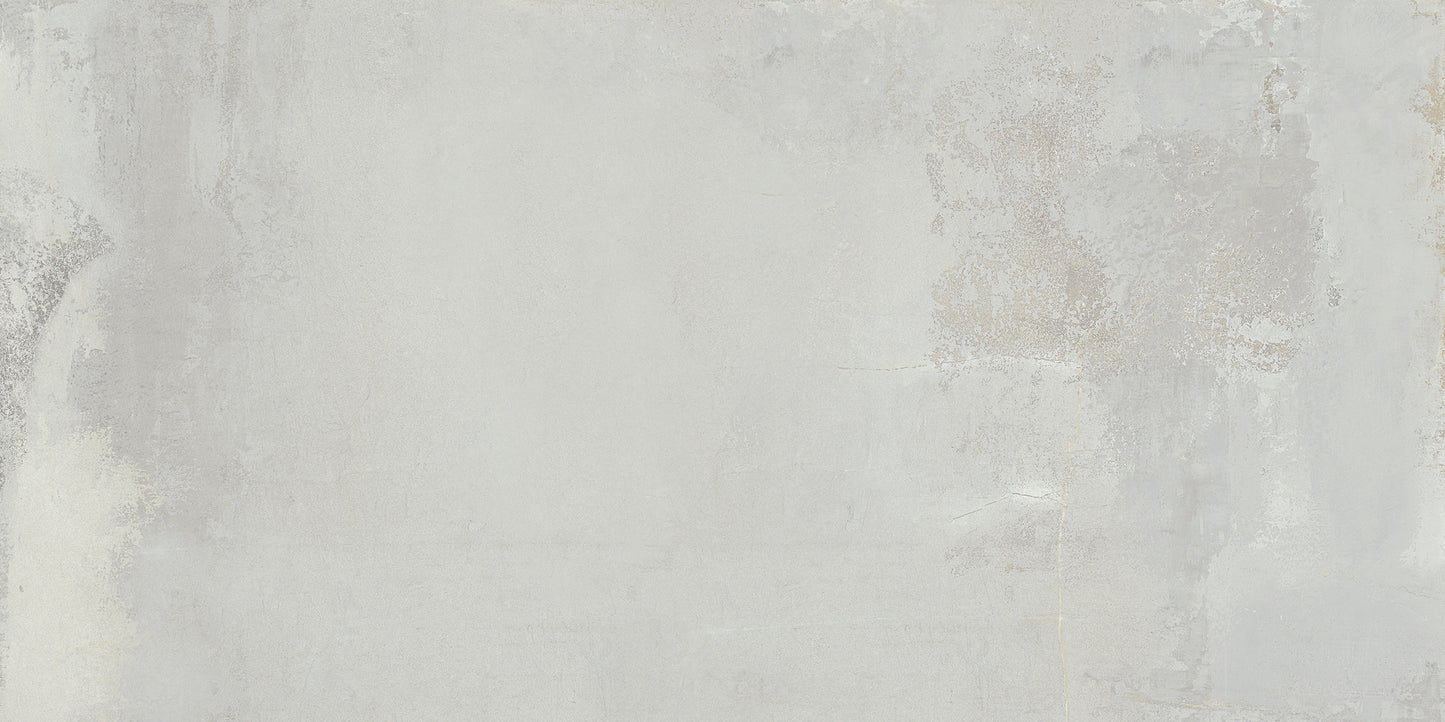Abita Argento 24x48 Semi-Polished Porcelain Concrete Tile