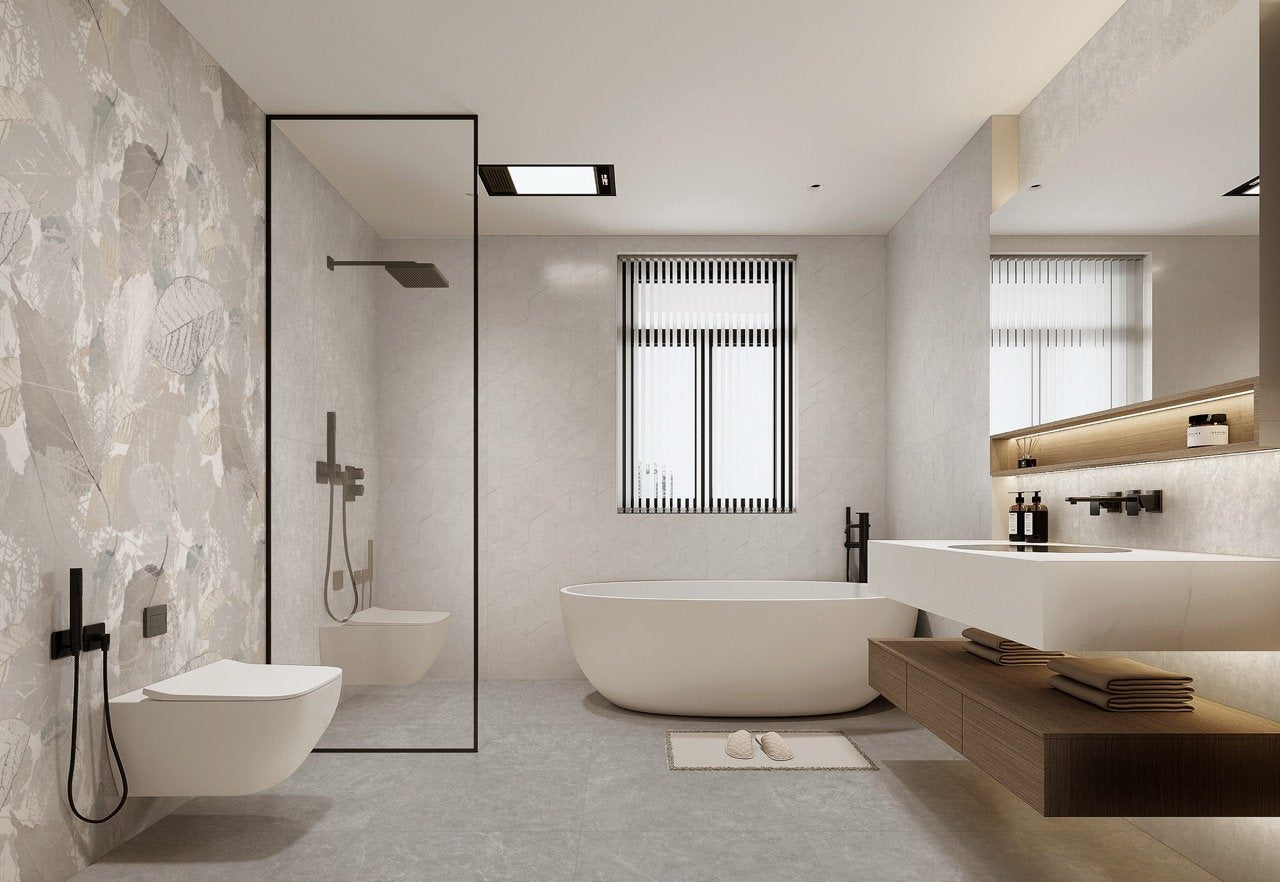 Porcelain Wall Tile in bathroom