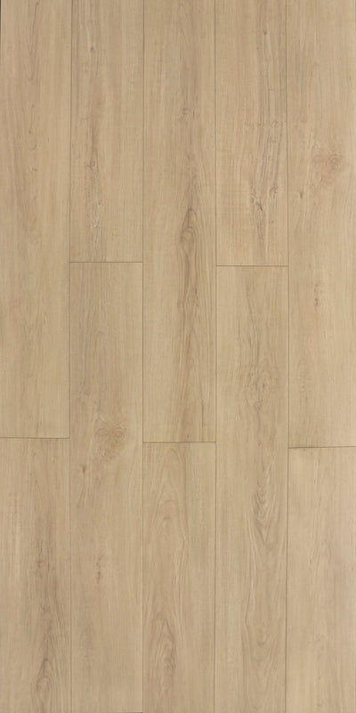HTBC Maple Essence Almond 9"x60"x12mm Laminate Flooring