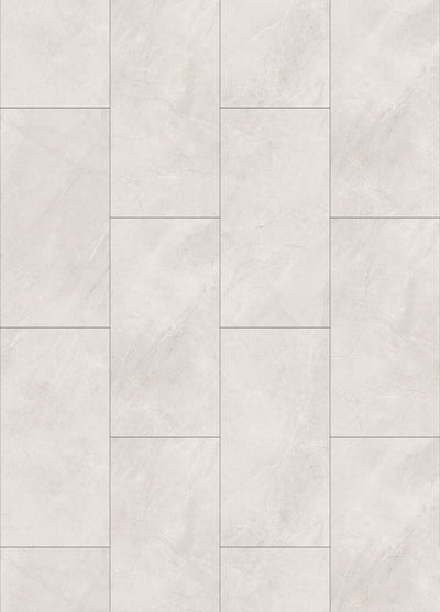 HTBC Zen Tile Alpine Snow 12"x24"x7.5mm Vinyl Flooring