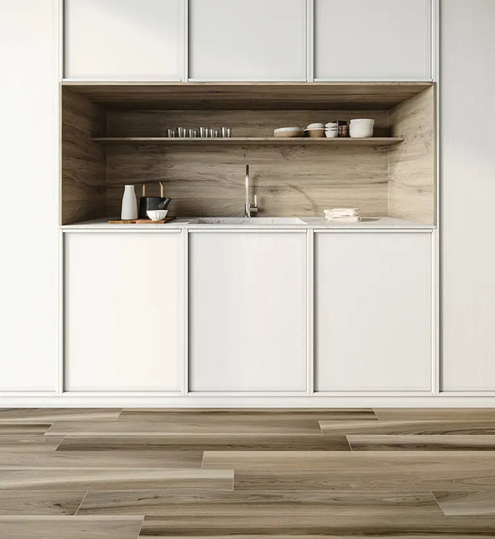 Amaris Caskwood Matte Finish Wood Look Porcelain Tile 9mm