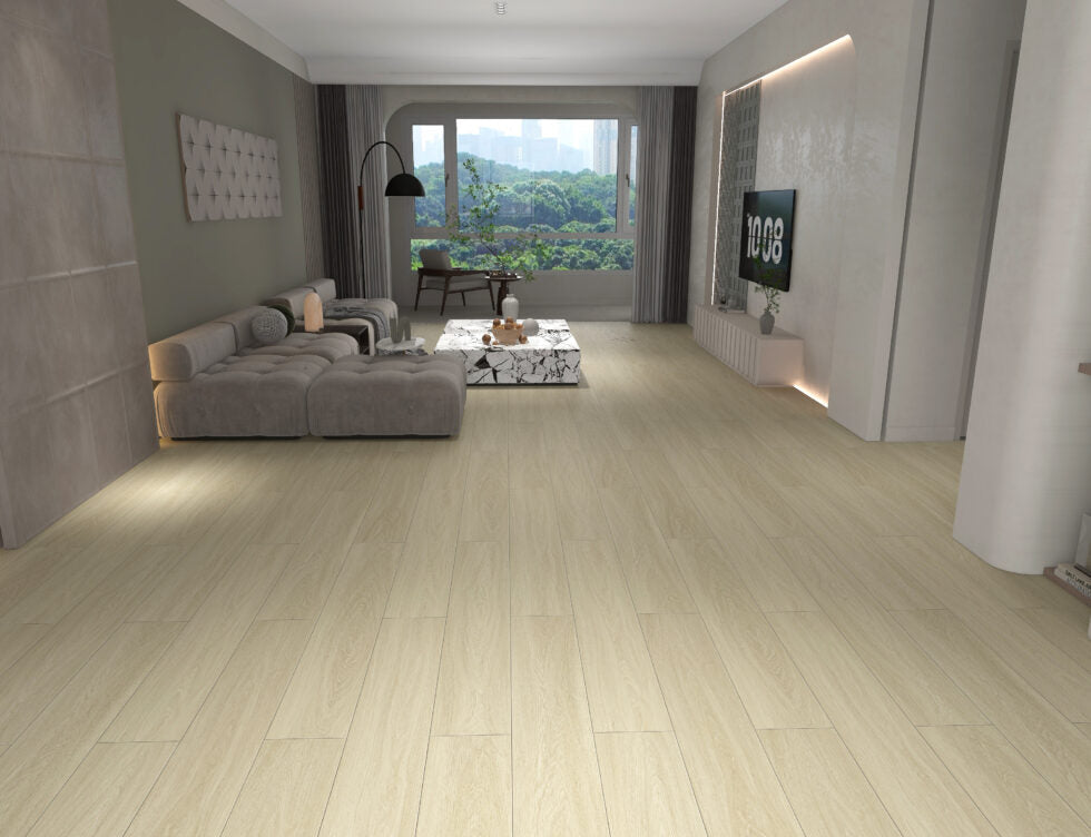HTBC Resilience Angora 7"x48"x12mm Laminate Flooring